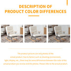 Stabiler, rutschfester Schaukelstuhl – Komfortable Stoffpolsterung für Wohnzimmer & Terrasse