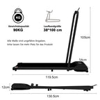 Laufband aus robustem Metall – Stabil, langlebig & perfekt für Fitness, Training und Reha