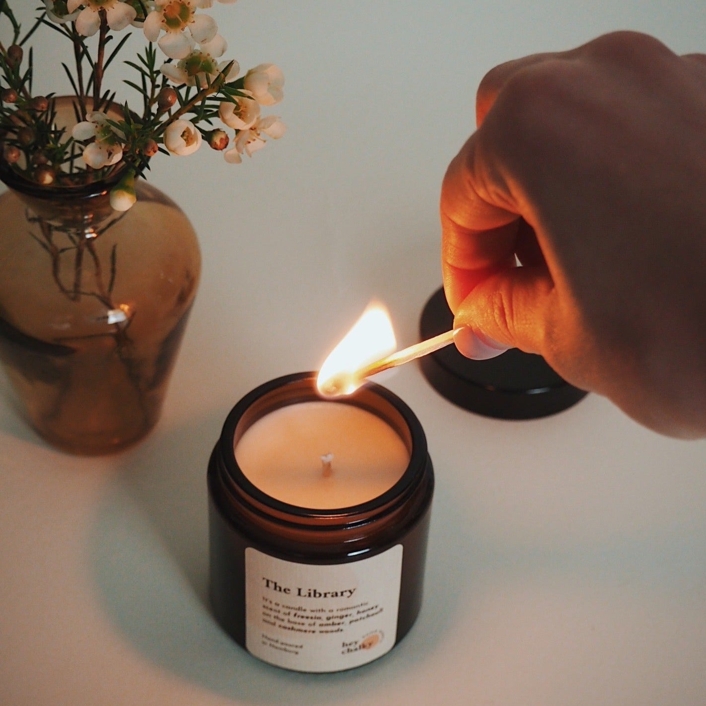 Sparkling Roses 100 g. Kerze-0