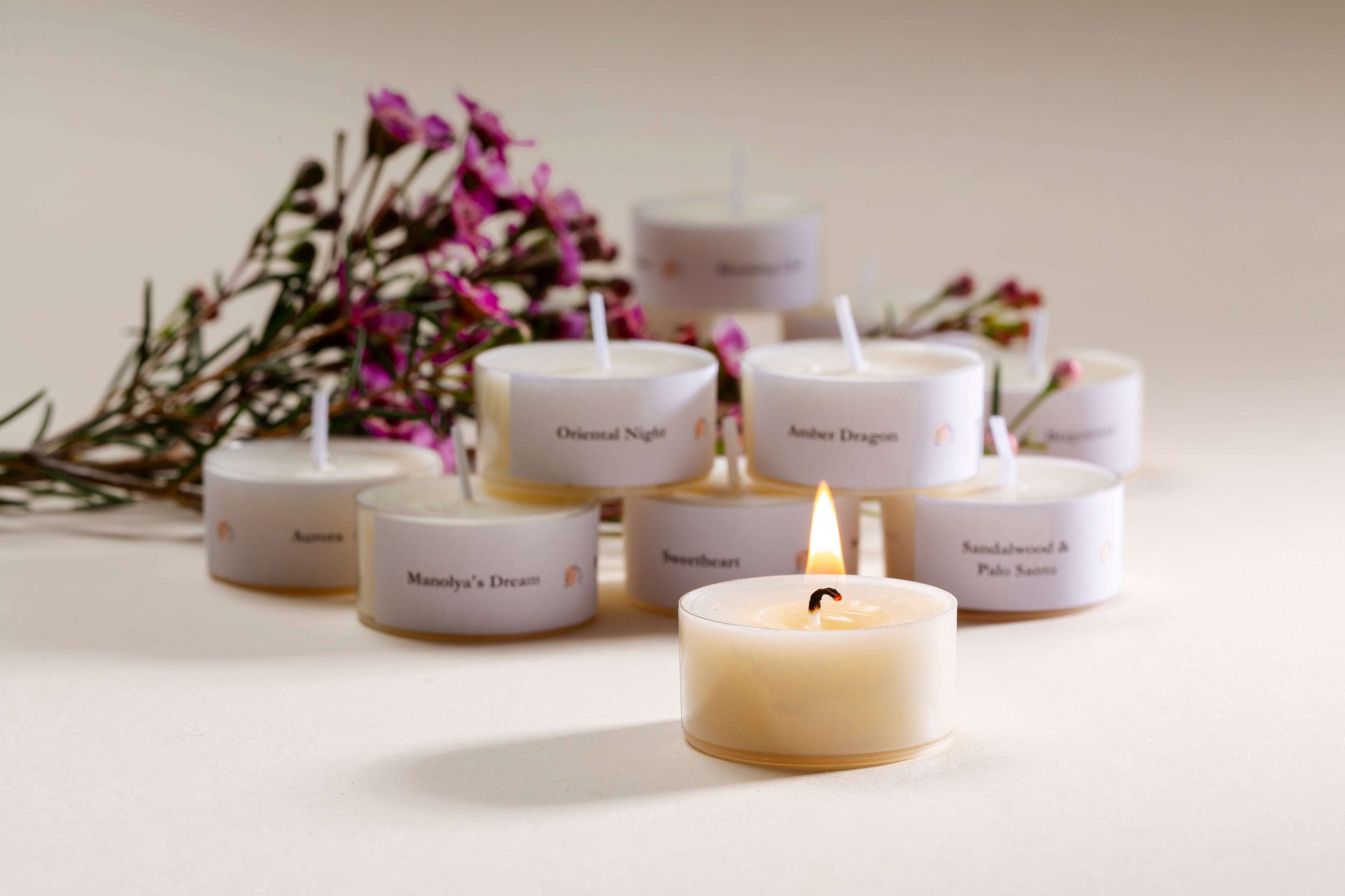 Amber Dragon Duft-Teelichter-0