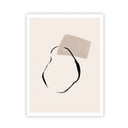 Poster Abstrakt Dezente Linien und Formen als Deko Print ohne Rahmen-7