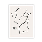 Poster Abstrakt Dezente Linien und Formen als Deko Print ohne Rahmen-9